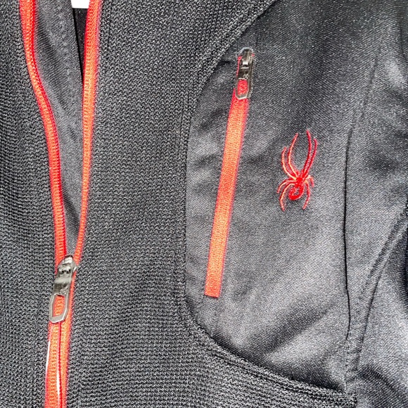 Spyder Fleeced Lined Zip Up Jacket - Picture 8 of 8
